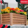 KOTARBAU® Donica Skrzynka Drewniana 60 x 33 x 25 cm Podgląd zdjęcia produktu 4