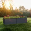 Zelsius Hochbeet verzinkter Stahl 150 x 75 x 77 cm, Produktbild-Vorschau 2