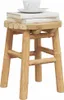 vidaXL Hocker Bambus Natur 30 x 30 x 36 cm Bambus Produktbild-Vorschau 3