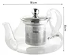 600 ml Glas Teekanne Teekessel Siebfilter Teemaker Produktbild-Vorschau 4