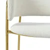Set di 4 sedie da pranzo Flieks, con gambe inclinate, Anteprima dell’immagine prodotto 8