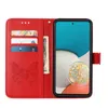 Galaxy A53 5G Hülle, Schmetterling Prägung Flip Leder Produktbild-Vorschau 2