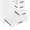 A close-up view of a white bathroom cabinet with drawers and a door open. Anteprima dell’immagine prodotto