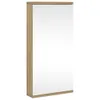 vidaXL Rohová zrcadlová skříňka dubový vzhled 30x24x60 cm Náhled obrázku produktu 1