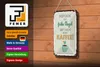 Blechschild Spruch Kaffee der frühe Vogel säuft nicht Produktbild-Vorschau 3