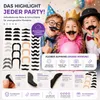 36 barbes autocollantes avec différentes moustaches, barbes Voir les images du produit 4