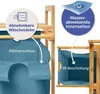 Lumaland Wäschekorb Bambus 2 ausziehbare Wäschesäcke Produktbild-Vorschau 3
