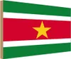 vianmo Holzschild 12x18 cm Surinames Suriname Flagge Fahne Produktbild-Vorschau 1