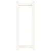 vidaXL Portasciugamani bianco 23x18x60 cm in legno di pino Anteprima dell’immagine prodotto 5