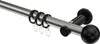 Interdeco Gardinenstange / Vorhangstange Edelstahl-Optik / Produktbild-Vorschau 1