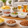 Dipschalen Set 4er mit Bambus Tablett Keramik Schalen Tapas Produktbild-Vorschau 7