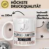 Bungee-Jumperin Geschenk Tasse Becher Die Frau Die Allen Produktbild-Vorschau 3