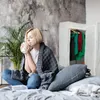 Rohová skříň Relaxdays, 3. generace, 8 polic, 2 tyče na Náhled obrázku produktu 3