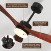 Ventilatore da soffitto da 106 cm con illuminazione, 3 pale Anteprima dell’immagine prodotto 3