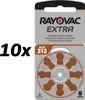 Rayovac Extra 312 Hörgerätebatterien 60 Stk. Produktbild-Vorschau 4