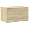 vidaXL Bac à litière Chêne Sonoma 80x50x45 cm Bois Voir les images du produit 7
