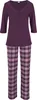 Vivance Dreams Pyjama 2 -teilig bordeaux Größe 36/38 Produktbild-Vorschau 1