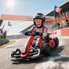 Go-Kart für Kinder, Elektro-Kart mit Hupe und Produktbild-Vorschau 2