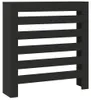 vidaXL Heizkörperverkleidung Schwarz 78x20x82 cm Produktbild-Vorschau 1
