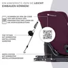 Close-up of a car seat with instructional text and diagrams. Anteprima dell’immagine prodotto