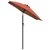 vidaXL Slnečník Terakota 200 x 224 cm Hliník Náhľad obrázku produktu 3