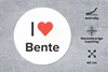 MuchoWow® Mauspad Mousepad Ich liebe - Bente - Mädchen Produktbild-Vorschau 2