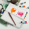 Aquarellpalette faltbar, rechteckige Aquarellpalette mit 18 Produktbild-Vorschau 5