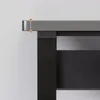Biurko komputerowe czarne nowoczesne dla gracza loft 120 cm Podgląd zdjęcia produktu 4