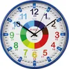 Kiddus Time Teacher Wanduhr für Kinder. 30cm Analoger Produktbild-Vorschau 1