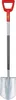 Spitzspaten ASP-D (rot/grau, 19cm) Produktbild-Vorschau 1