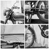 Poster - Poster ohne Rahmen - Alt Motorrad Schwarz und Weiß Produktbild-Vorschau 8