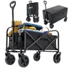 ONBEST Bollerwagen | faltbar | mit Schutzhaube | 61L | 80 Produktbild-Vorschau 1