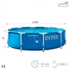 INTEX 28200NP 305 x 76 cm, 485 l, kulatý bazén s policí, Náhled obrázku produktu 2