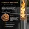 Eden Outdoor Feuerrohr Klassik,Edelstahl Feuersäule und Produktbild-Vorschau 5