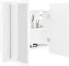 vidaXL LED kúpeľňová zrkadlová skrinka biela 60x12x45 cm Náhľad obrázku produktu 5