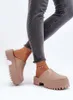Damen Pantoletten mit massiver Sohle Big Star NN274015 Weiß Produktbild-Vorschau 7