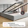 MOTIVENA Luna Polsterbett 200x200 mit Bettkasten, Holz Produktbild-Vorschau 6