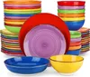 Service de table en faïence, 48 pièces service combiné, set Voir les images du produit 1