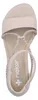 Rieker Damen Sandale Sandalette Strass Metallic Blockabsatz Produktbild-Vorschau 3