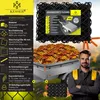 KESSER® Anhängernetz Dehnbar feinmaschig mit Haken | Produktbild-Vorschau 3