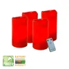 Best Season 4er LED-Wachskerzenset mit Fernbedienung, rot, Produktbild-Vorschau 13