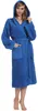 Ladeheid Damen Frottee Bademantel aus 100% Baumwolle Produktbild-Vorschau 3