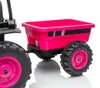 Véhicule à batterie Tracteur Milly Mally Farmer rose Voir les images du produit 6
