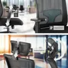 ergonomický tvar kancelářské židle tectake® Phoibe s Náhled obrázku produktu 9