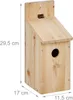 Vogelhaus-Bausatz für Spatzen und Meisen, 7-teilig Produktbild-Vorschau 3