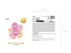 Luftballons Regenbogen Motiv 30cm Rosa / Orange 6er Set Produktbild-Vorschau 2