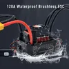 120A ESC s konektorem BEC XT60 3-6S Lipo Vodotěsný Náhled obrázku produktu 9