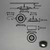BRILONER - Foco LED de superficie y empotrado, 2 en 1, Vista previa de la imagen del producto 3