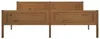 vidaXL Massivholzbett Kiefer Honigbraun 180x200 cm Produktbild-Vorschau 2