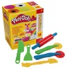Play-Doh 18 Dosen Fantasiepack Knete mit Knetwerkzeug Set Produktbild-Vorschau 1